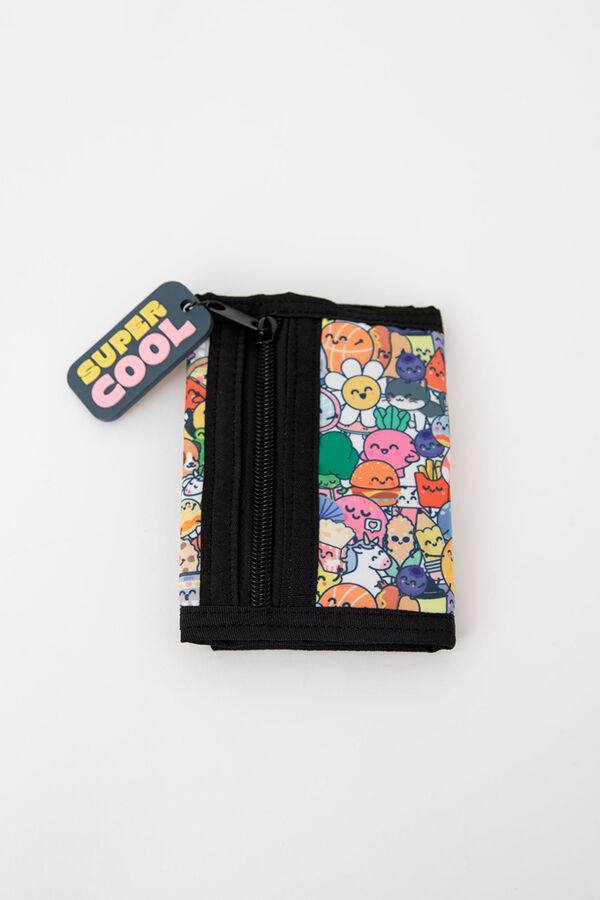 Mr. Wonderful Monedero - Personajes Wonder estampado