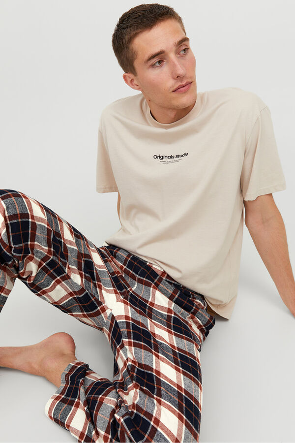 Jack & Jones Cal&ccedil;a de pijama comprido multicolour