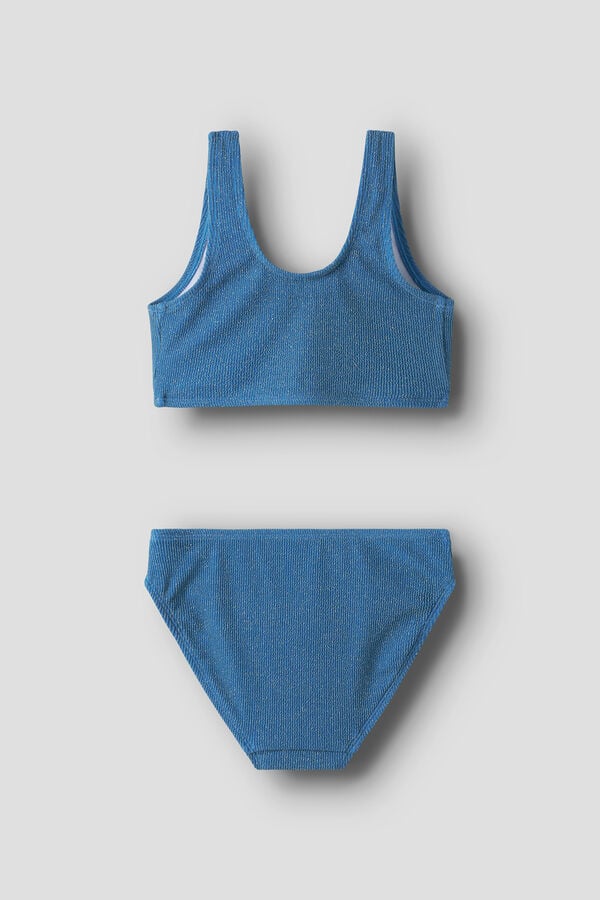 Name it Bikini nudo brillo de ni&ntilde;a turquesa