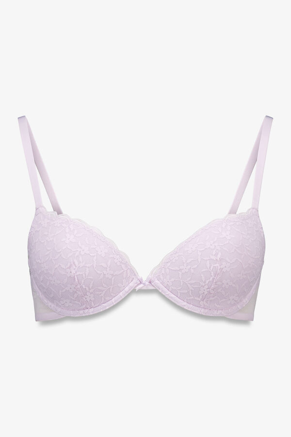 Women'secret BEAUTIFUL Soutien de renda lil&aacute;s rosa