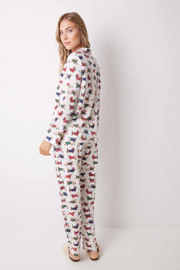 Women'secret Pijama camisa colorida para cachorro 100% algod&atilde;o estampado