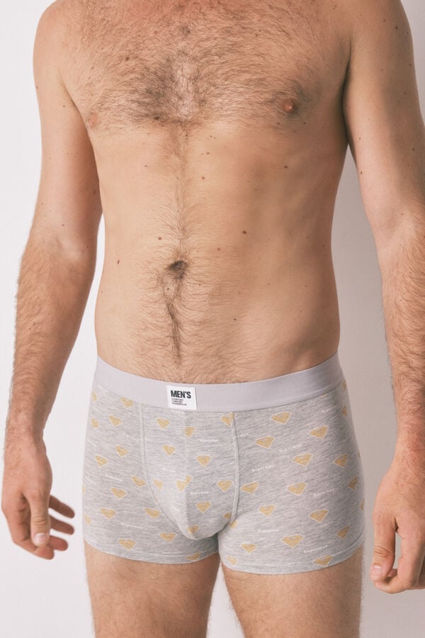 Women'secret Pack 2 boxers Superman gris  gris