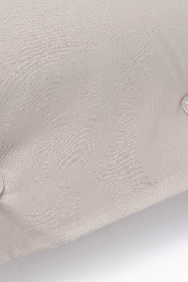 Textura Funda almohada algod&oacute;n percal. Cama 135-140cm. beige