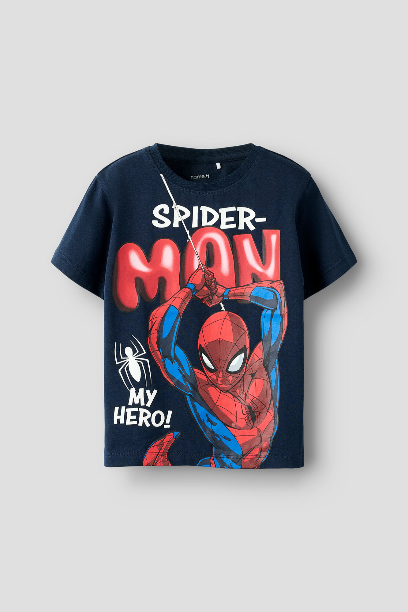 Name it T-shirt manga curta Spiderman