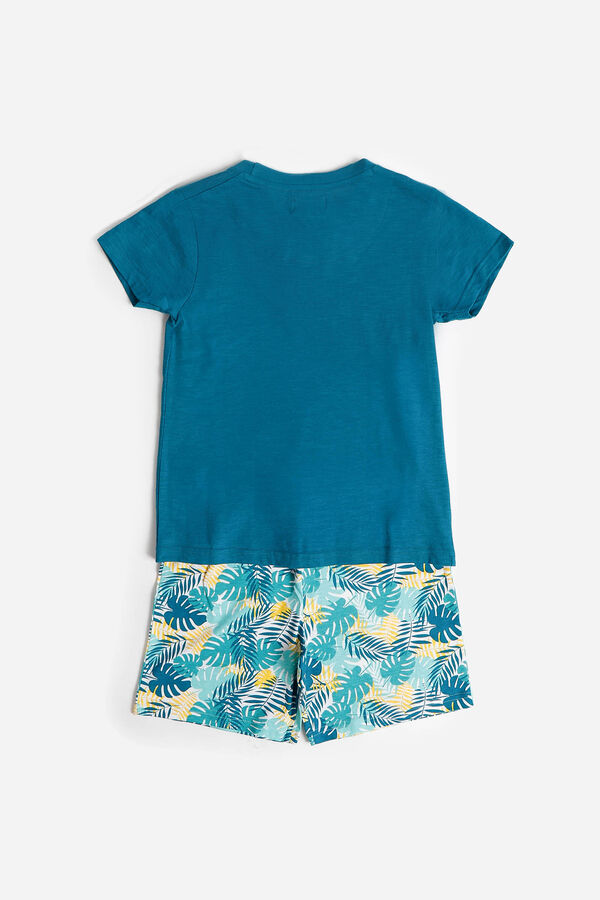 Mr. Wonderful Pijama curto abacaxi Mr Wonderful azul
