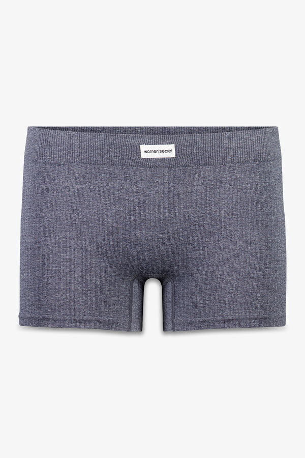 Women'secret Culotte canal&eacute; seamless gris gris
