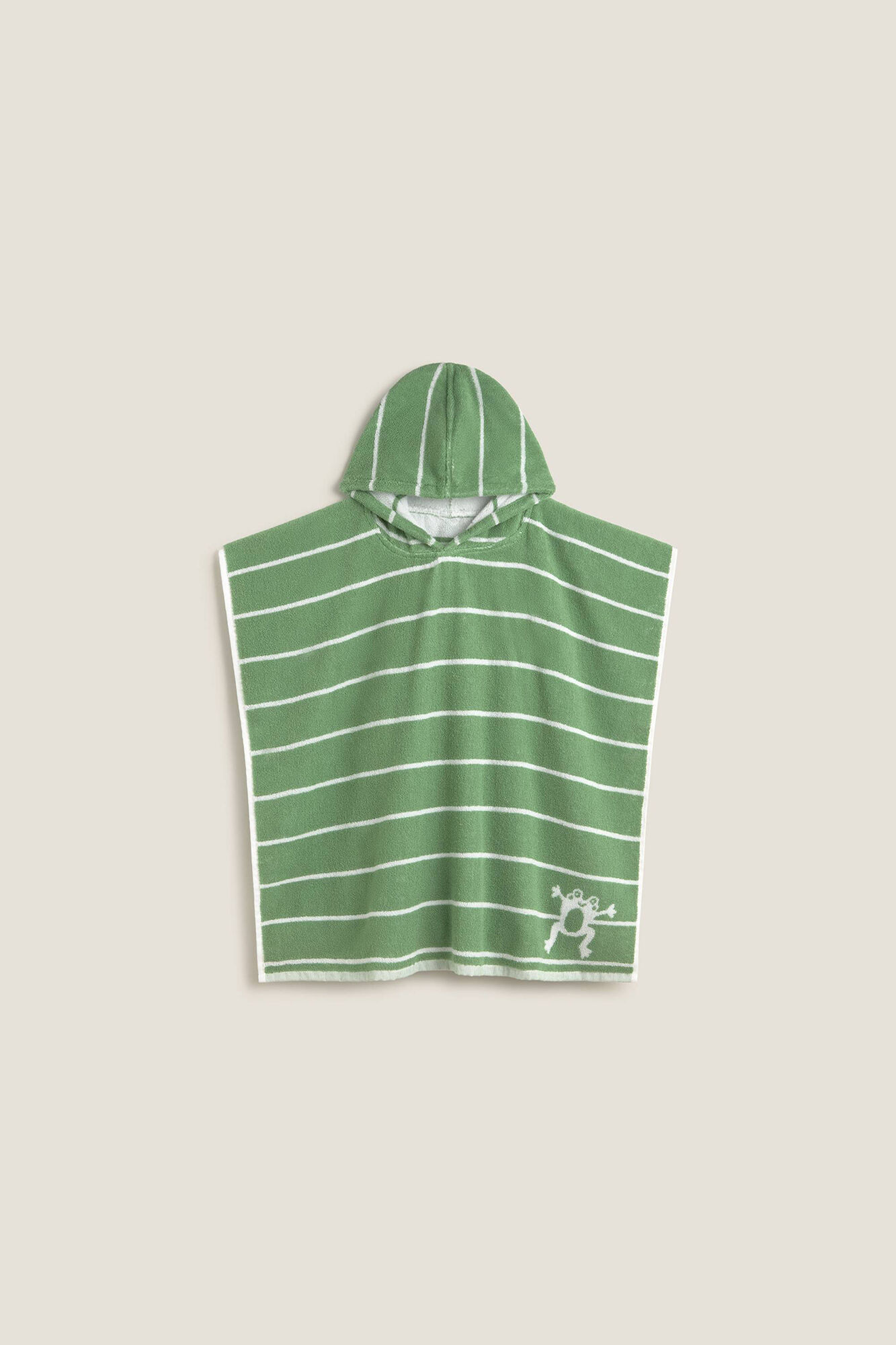 Textura Toalla poncho rayas