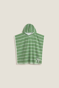 Textura Toalla poncho rayas