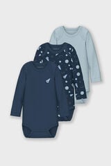 Name it Set 3 bodys space beb&eacute; ni&ntilde;o azul