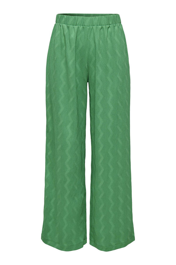 Only Maternity Calças retas largas maternity verde