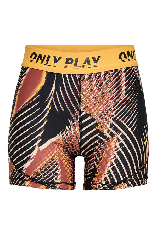 Only Play Legging cortos entrenamiento negro