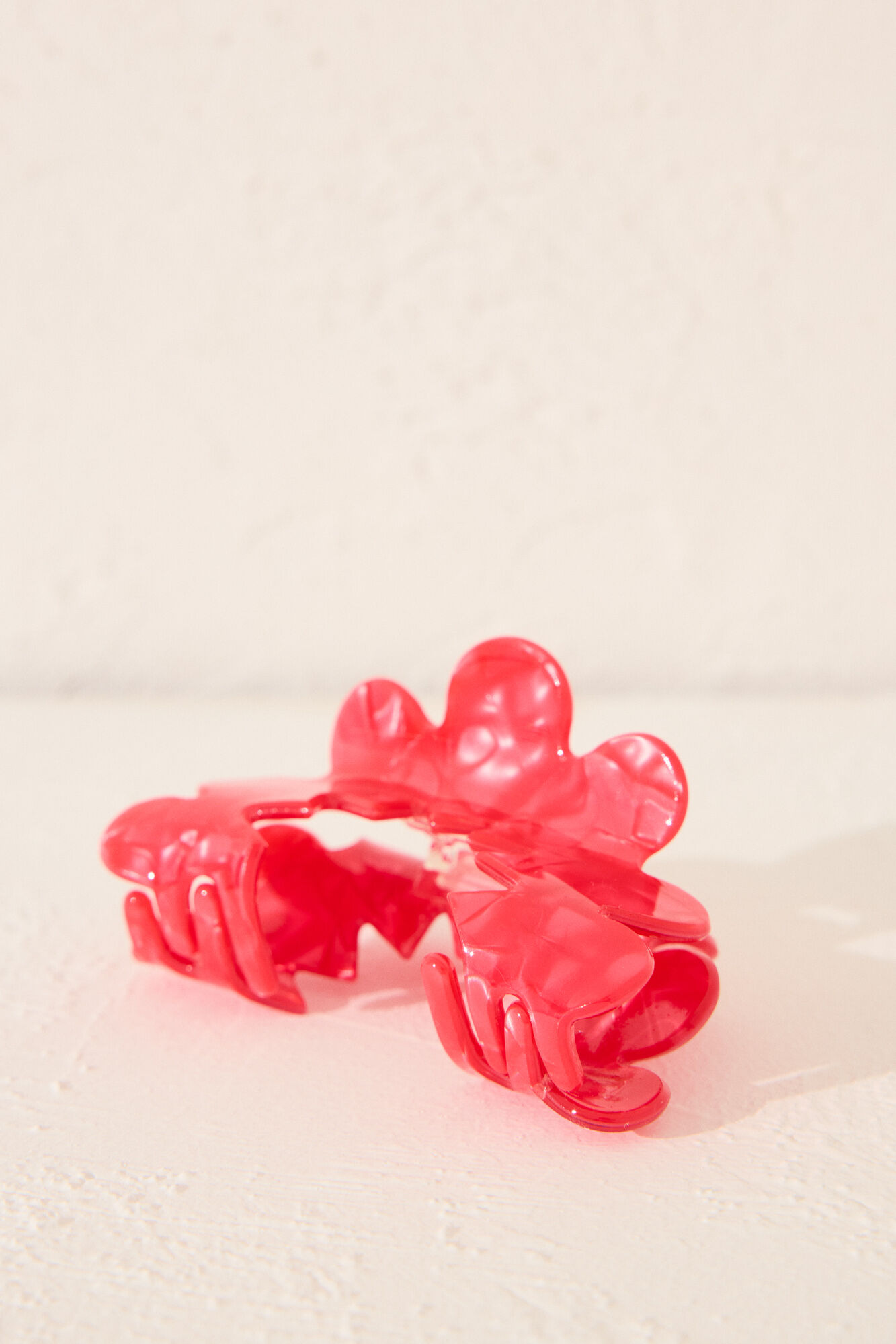 Women'secret Pinza pelo efecto marmoleado rosa