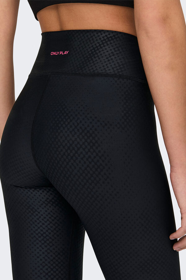 Only Play Leggings de cintura alta y longitud completa negro