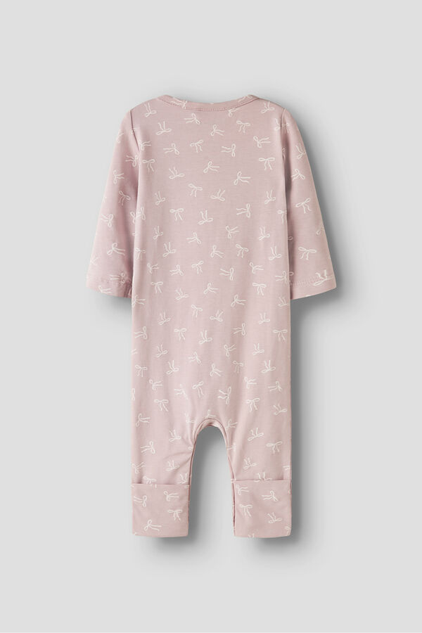 Name it Pijama de beb&eacute; lazos rosa