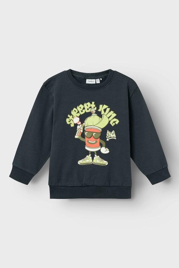 Name it Sudadera graftis ni&ntilde;o azul