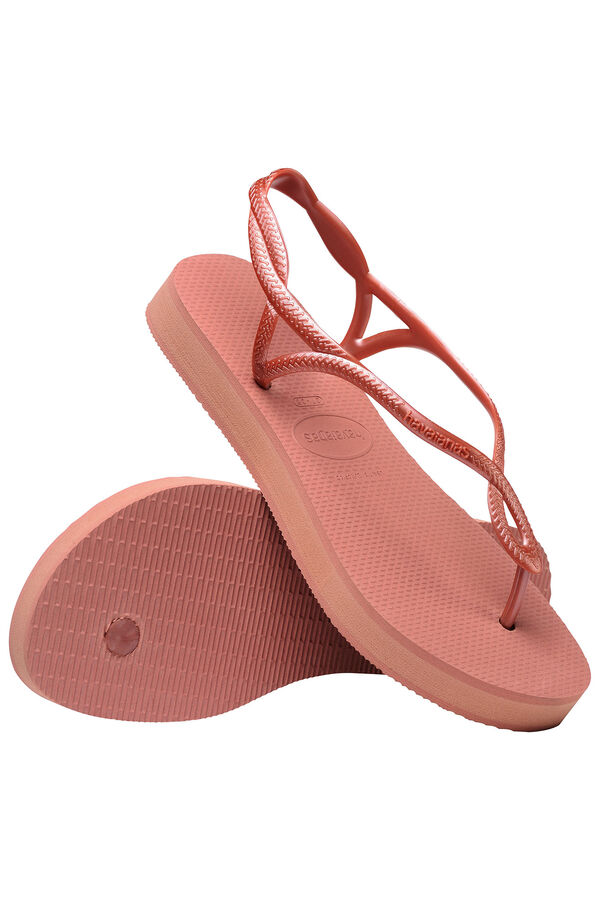 Havaianas Chinelos Havaianas Luna Flatform rosa