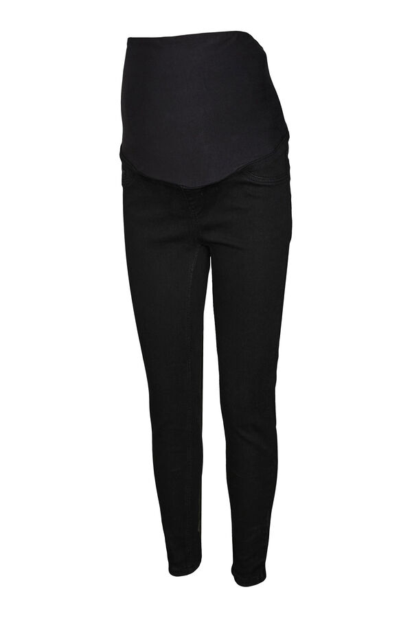 Mamalicious Jeans jegging Maternity preto