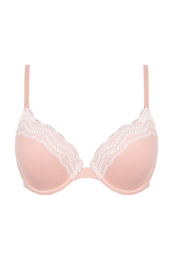 Women'secret BEAUTIFUL Soutien algod&atilde;o laranja vermelho