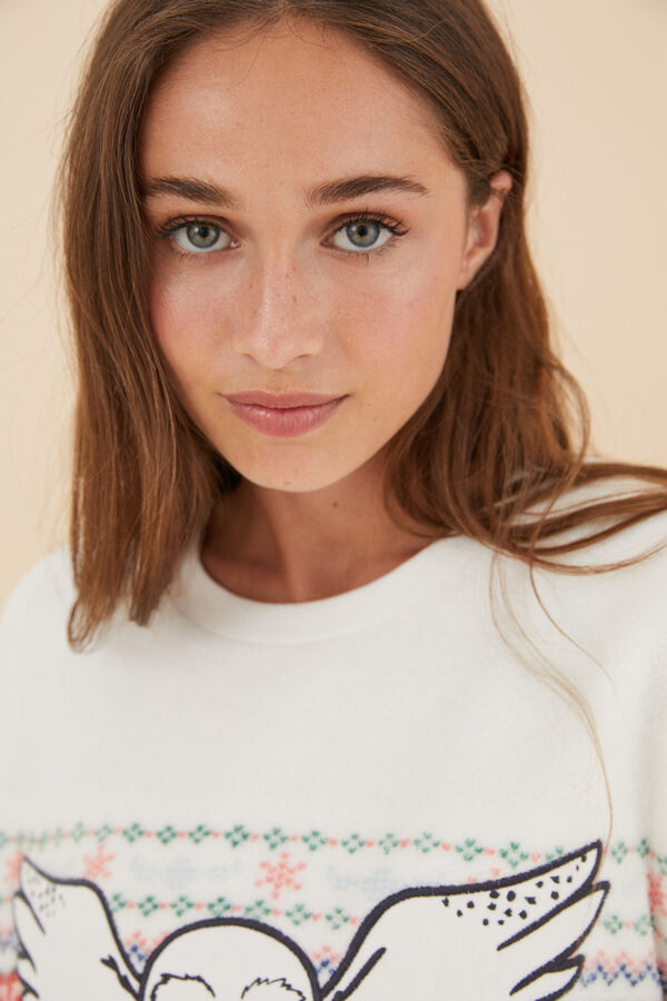 Women'secret Pijama comprido polar Harry Potter  estampado