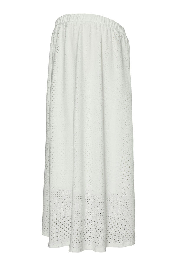 Mamalicious Falda larga maternity blanco