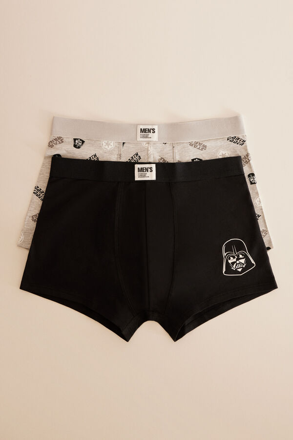 Women'secret Pack 2 boxers algod&atilde;o Star Wars preto