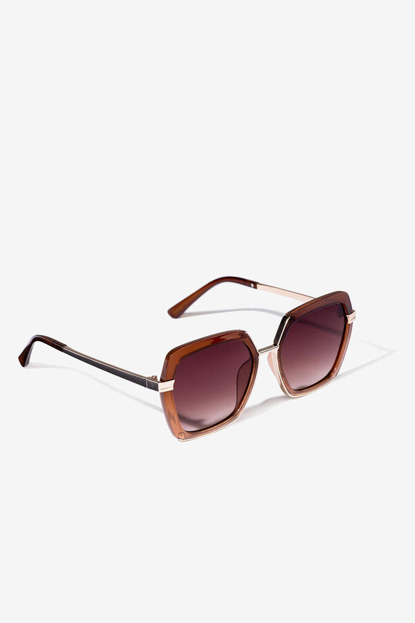 Vilanova Gafas de Sol Cuadradas marr&oacute;n