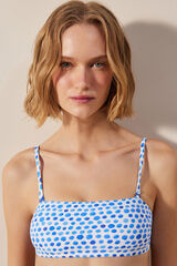 Penti Soutien de biqu&iacute;ni estampado sem al&ccedil;as estampado