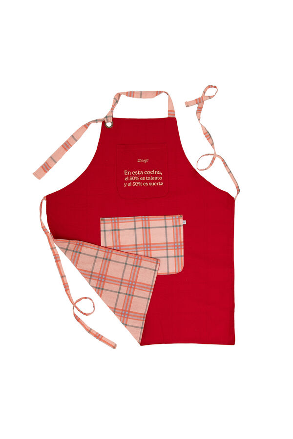 Mr. Wonderful Set de delantal + recetario - Recetas con margen de error (y de sabor) estampado