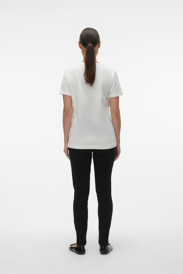 Mamalicious Jeans jegging Maternity preto