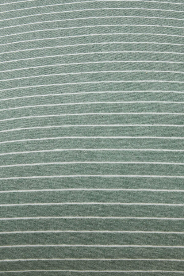 Textura Capa de malha de algod&atilde;o sustent&aacute;vel verde