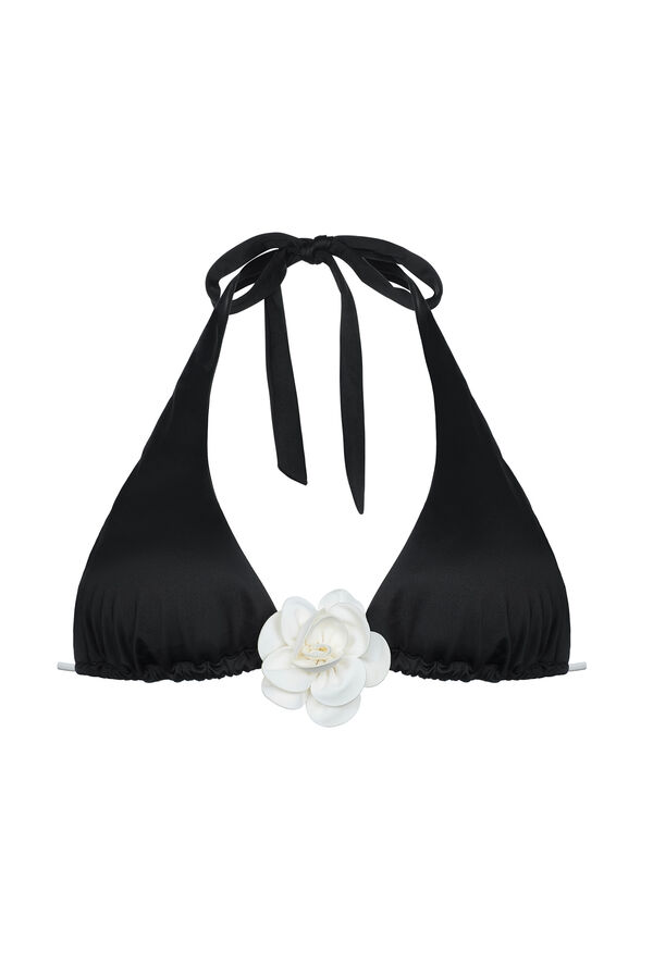 Dorina Maiô triangular preto preto