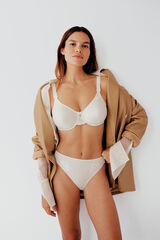 Chantelle Sujetador reductor Hedona liso con bordados branco