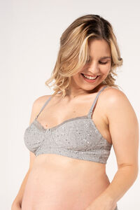 Ohma! Sujetador lactancia estampado mármol