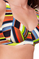 Triumph Top de bikini con aro estampado