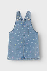 Name it Jardineiras ganga menina azul