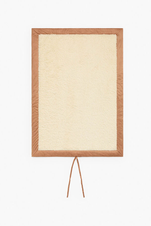 Calma House Manta para mascotas Tedy 70x100 Crudo amarillo