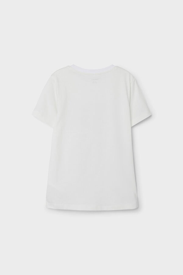 Name it T-shirt menina branco