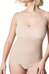 Spanx Camiseta moldeadora cru