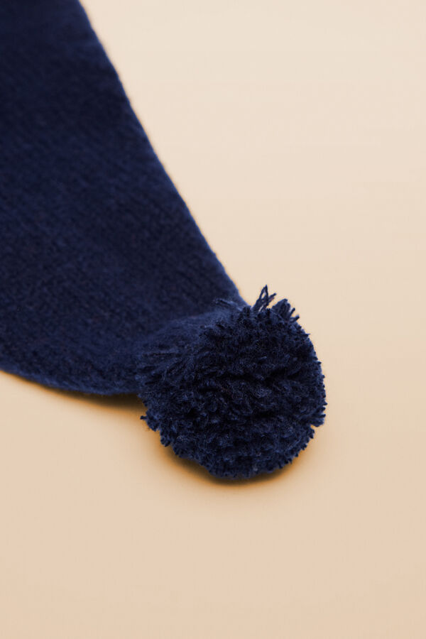 Women'secret Gorro pomp&oacute;n azul