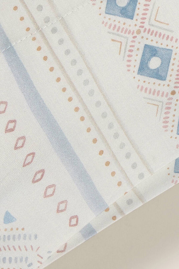 Textura Funda de almohada de sat&eacute;n estampada estampado