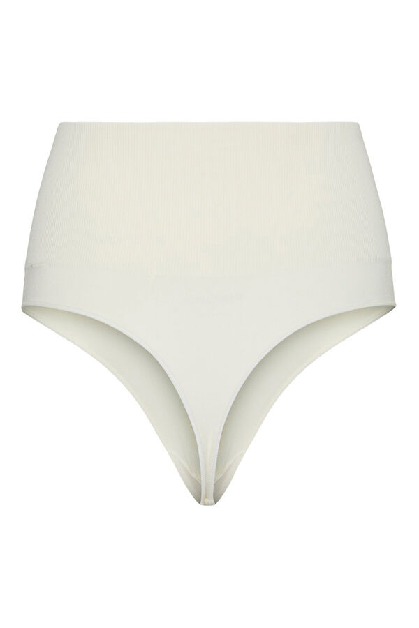 Mamalicious Tanga tiro alto maternity turquesa