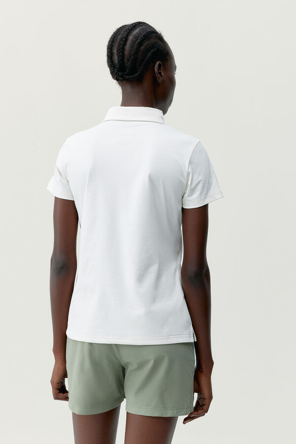 Born Living Yoga Camiseta Polo Aberta bege