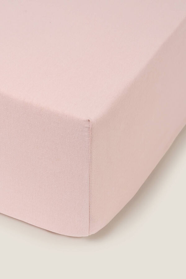 Textura Len&ccedil;ol de baixo malha algod&atilde;o rosa