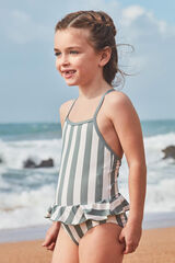 Gocco Maiô riscas cinza cinzento