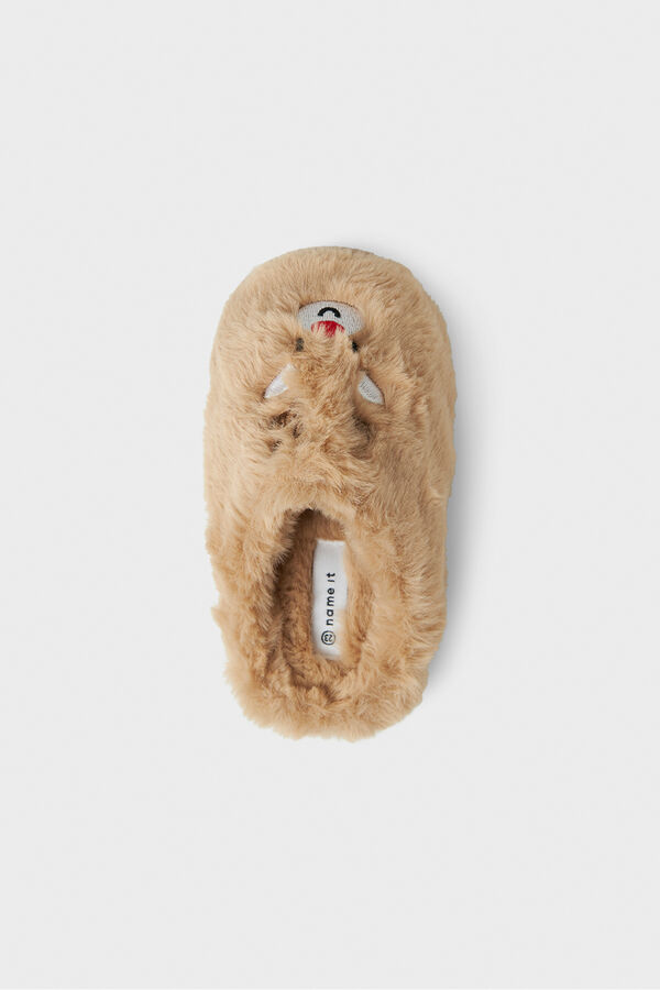 Name it Zapatilla de navidad  nude