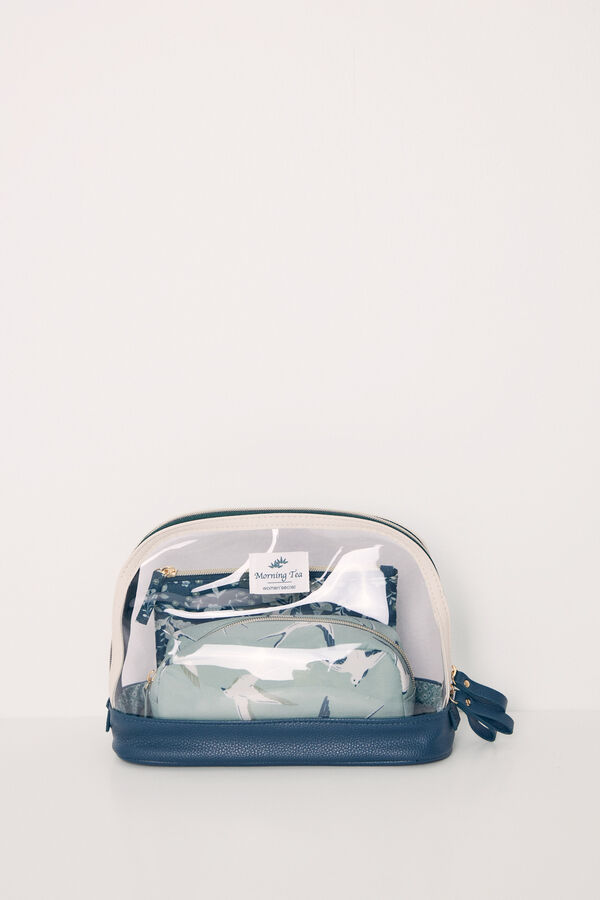 Women'secret Pack 3 neceseres estampados varios kaki