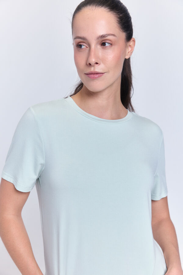 Only Play T-shirt manga curta cinzento