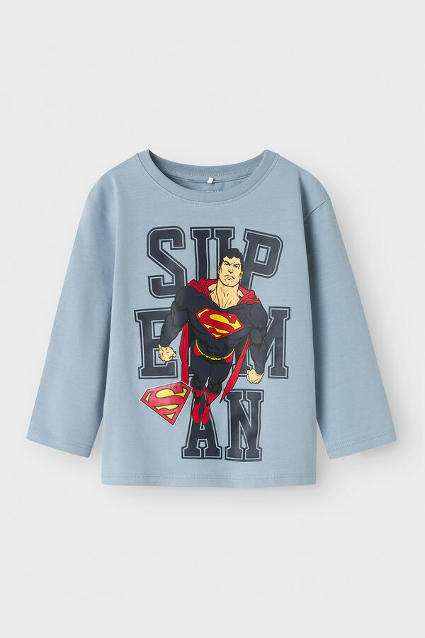 Name it Camiseta Superman de ni&ntilde;o azul