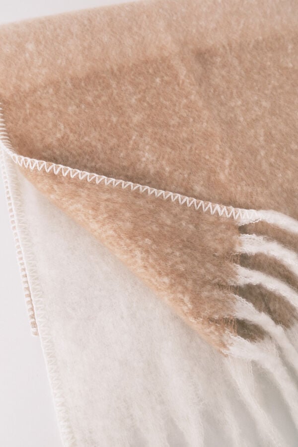 Women'secret Cachecol com efeito mohair cru