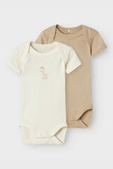 Name it Pack 3 bodies beb&eacute; estampados blanco